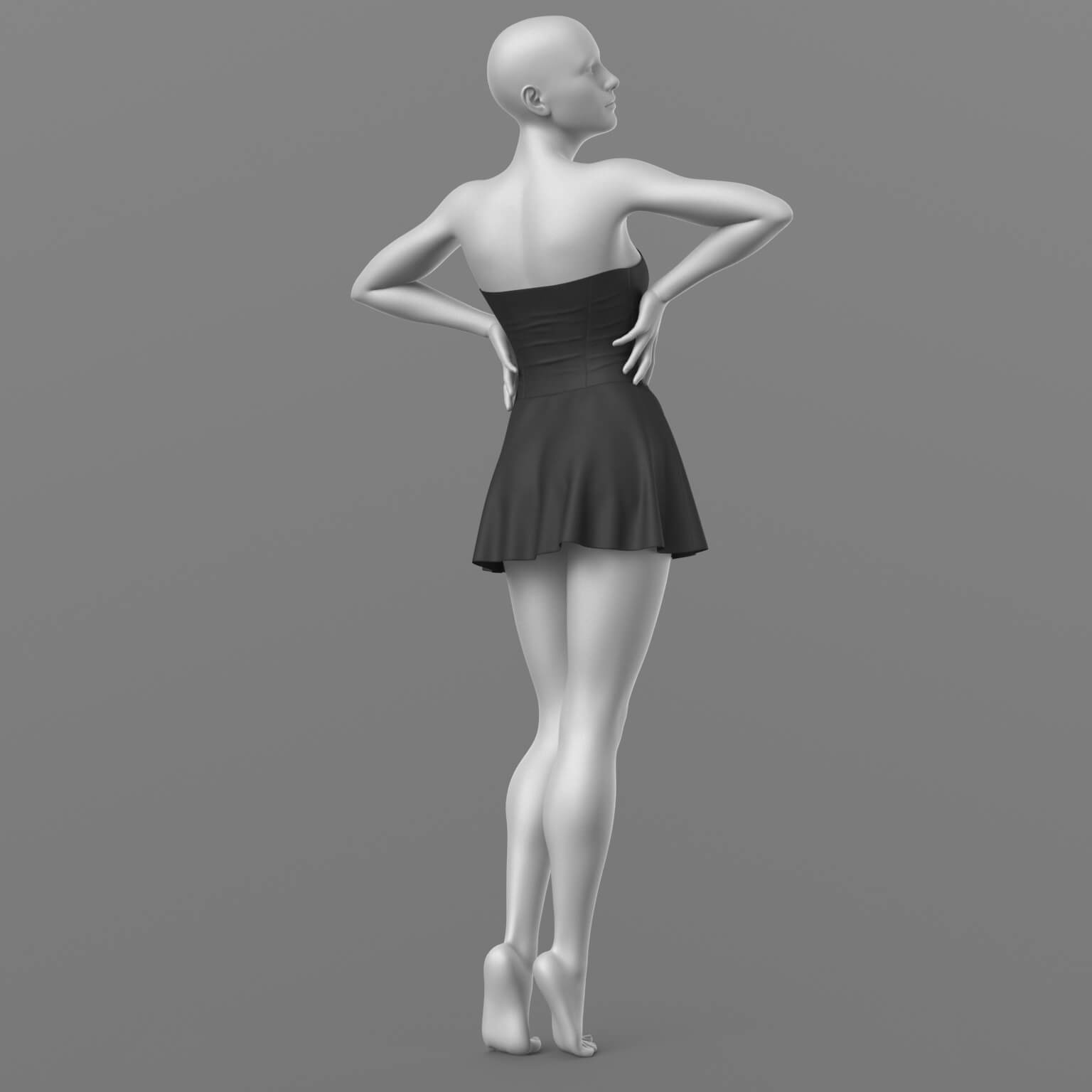 Corset Dress G8 Female Daz Content