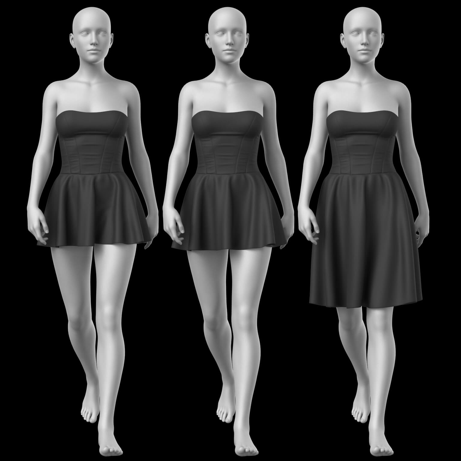 Corset Dress G8 Female Daz Content
