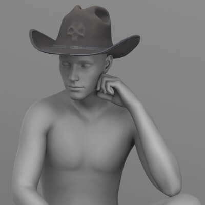 Cowboy Hat G8 DAZ