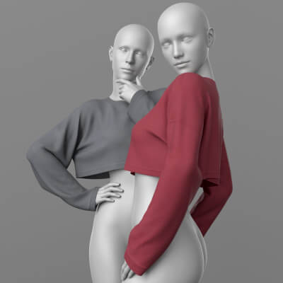 Cropped Sweatshirt G9 G8