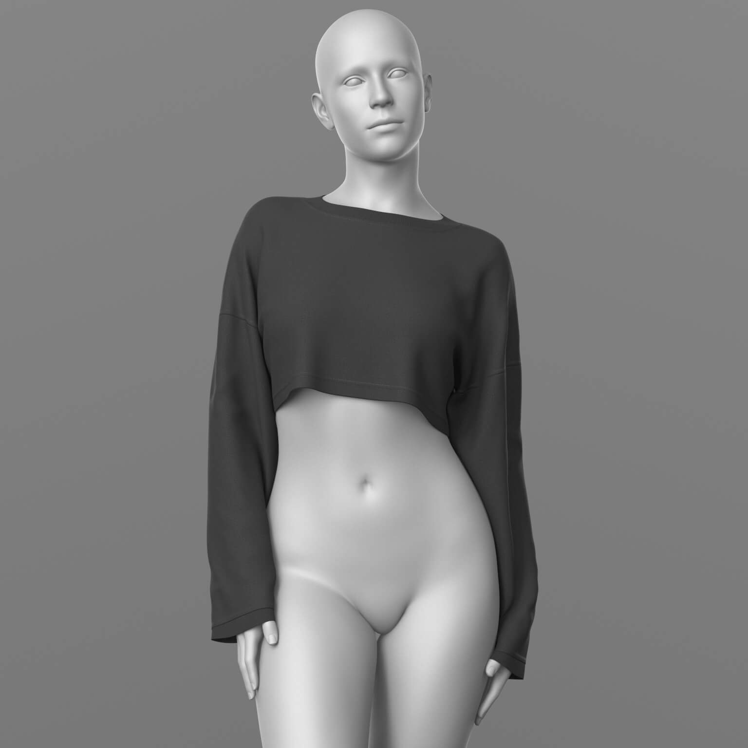 Cropped Sweatshirt G9 Daz Content