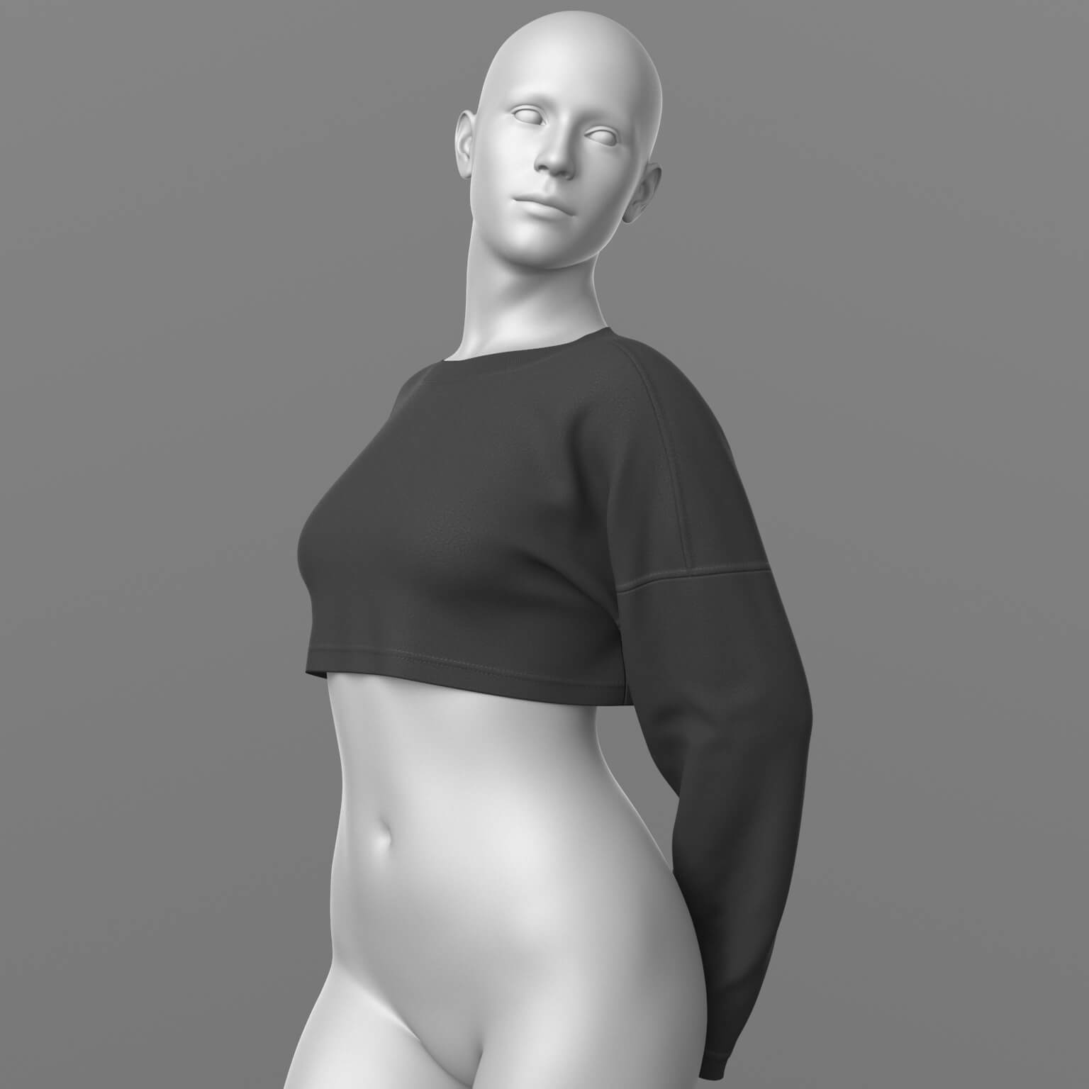Cropped Sweatshirt G9 Daz Content