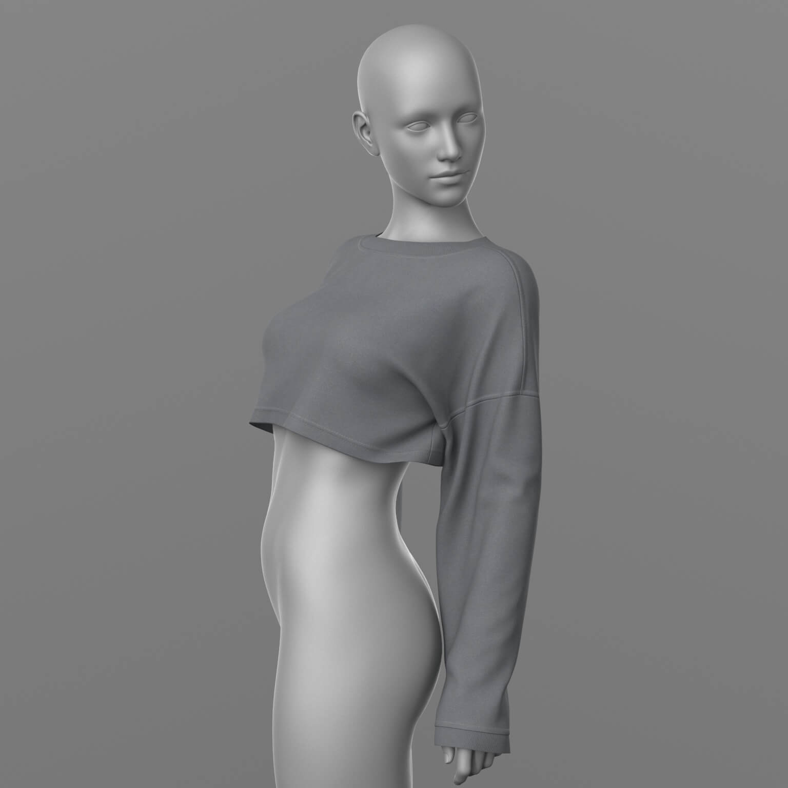 Cropped Sweatshirt Leggings Sneakers Baseball Cap G8 Female Daz Content