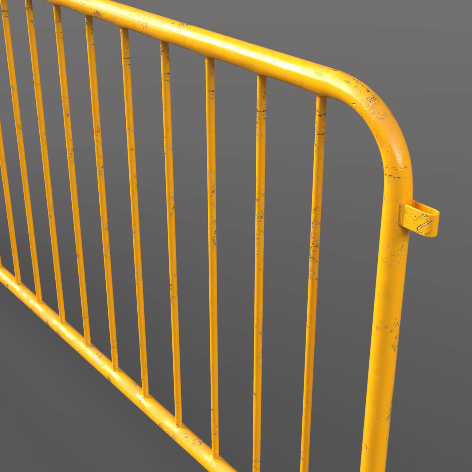 Crowd Control Barrier Daz Content