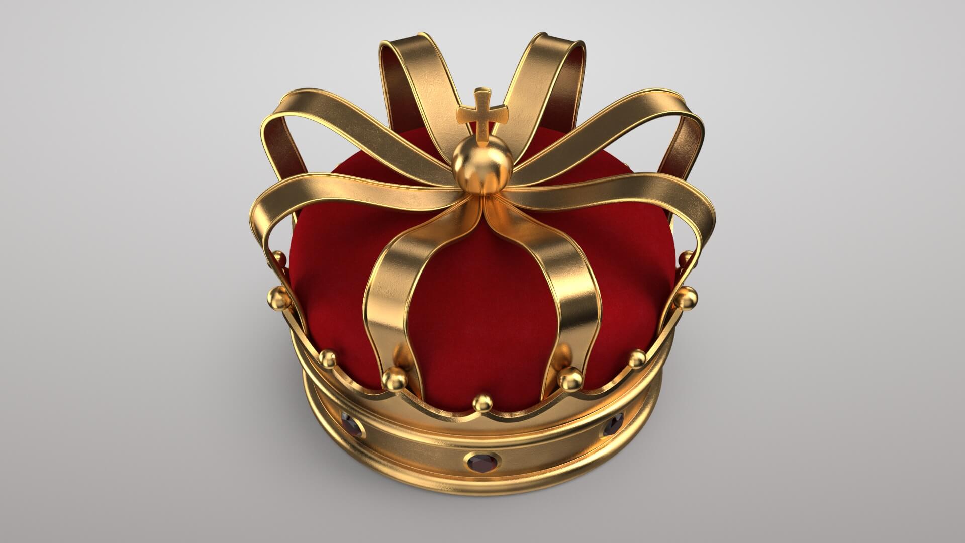 Crown 1V 3D Model
