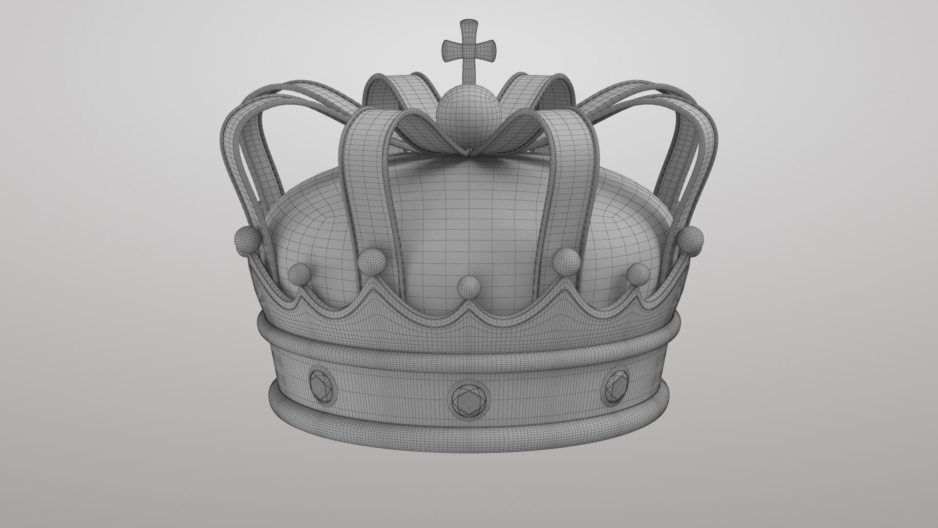 Crown 1V 3D Model