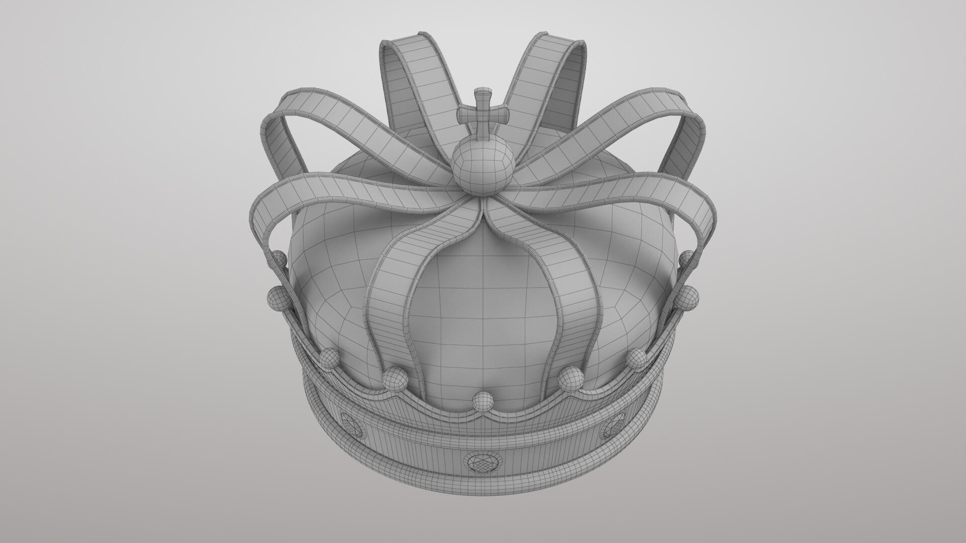 Crown 1V 3D Model