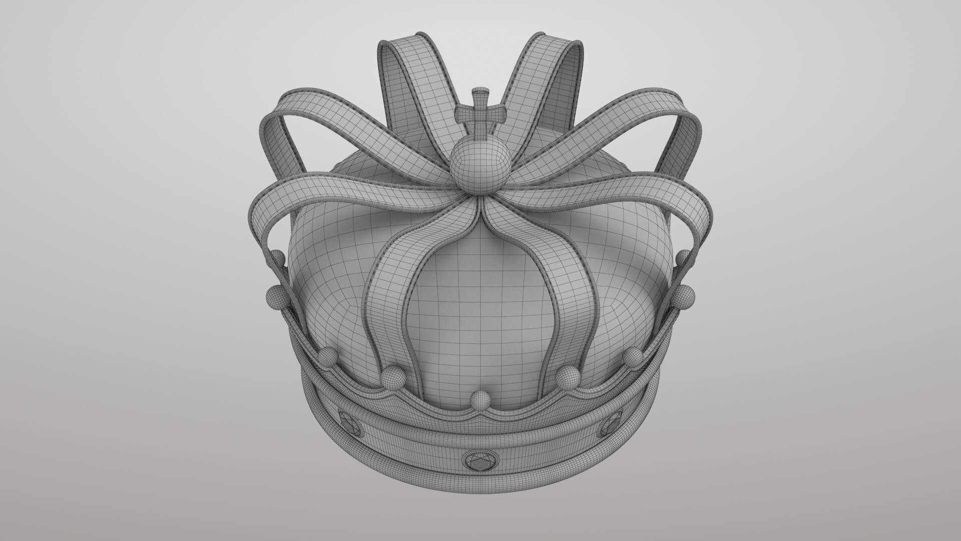 Crown 1V 3D Model