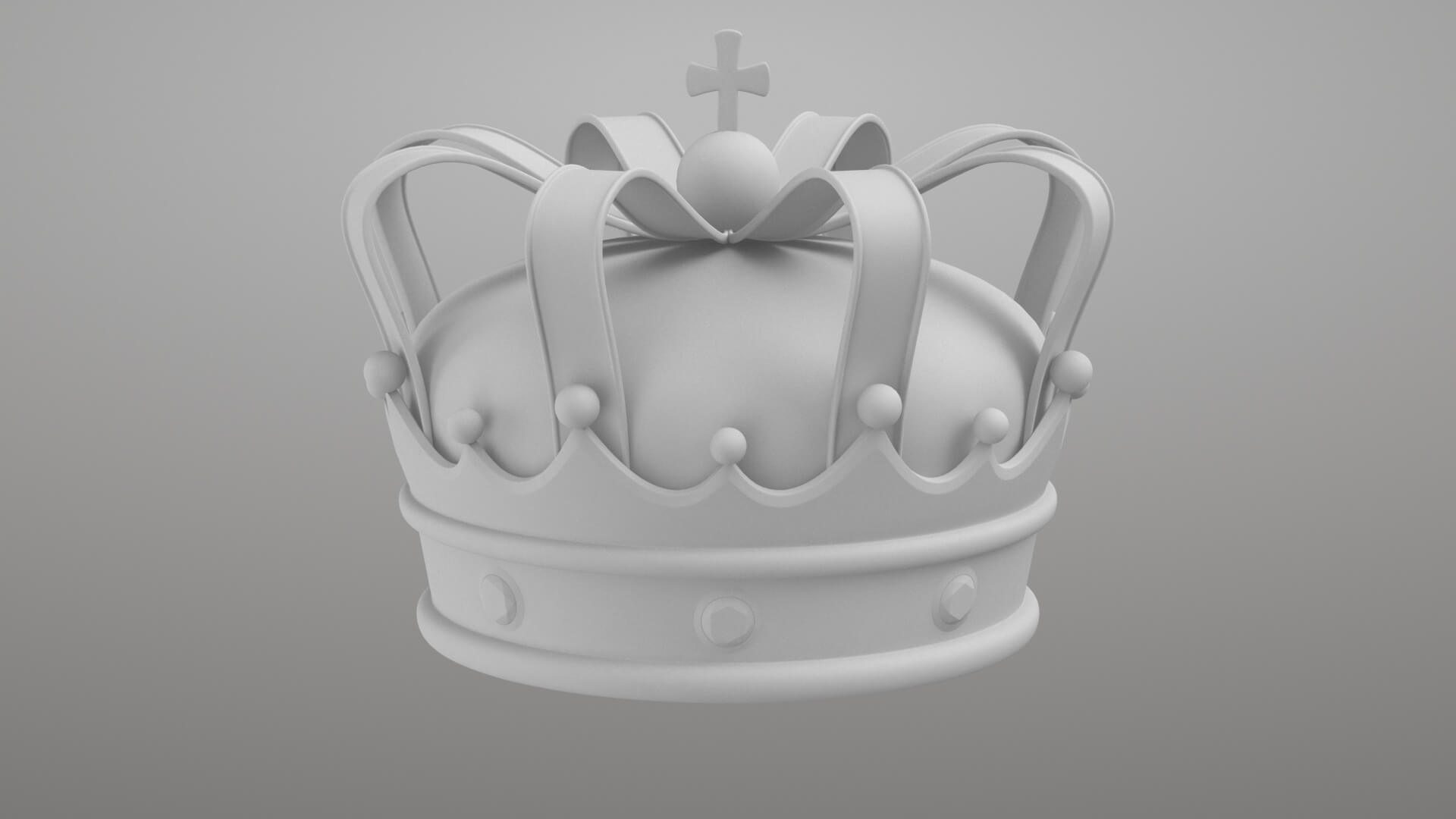 Crown 1V 3D Model
