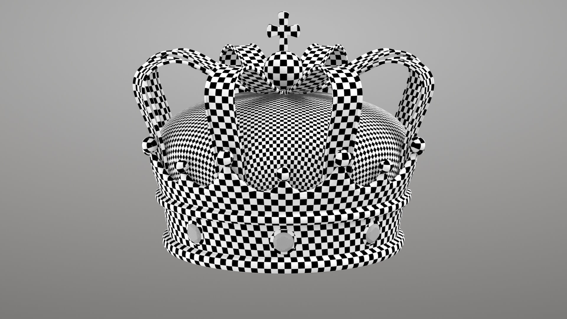 Crown 1V 3D Model
