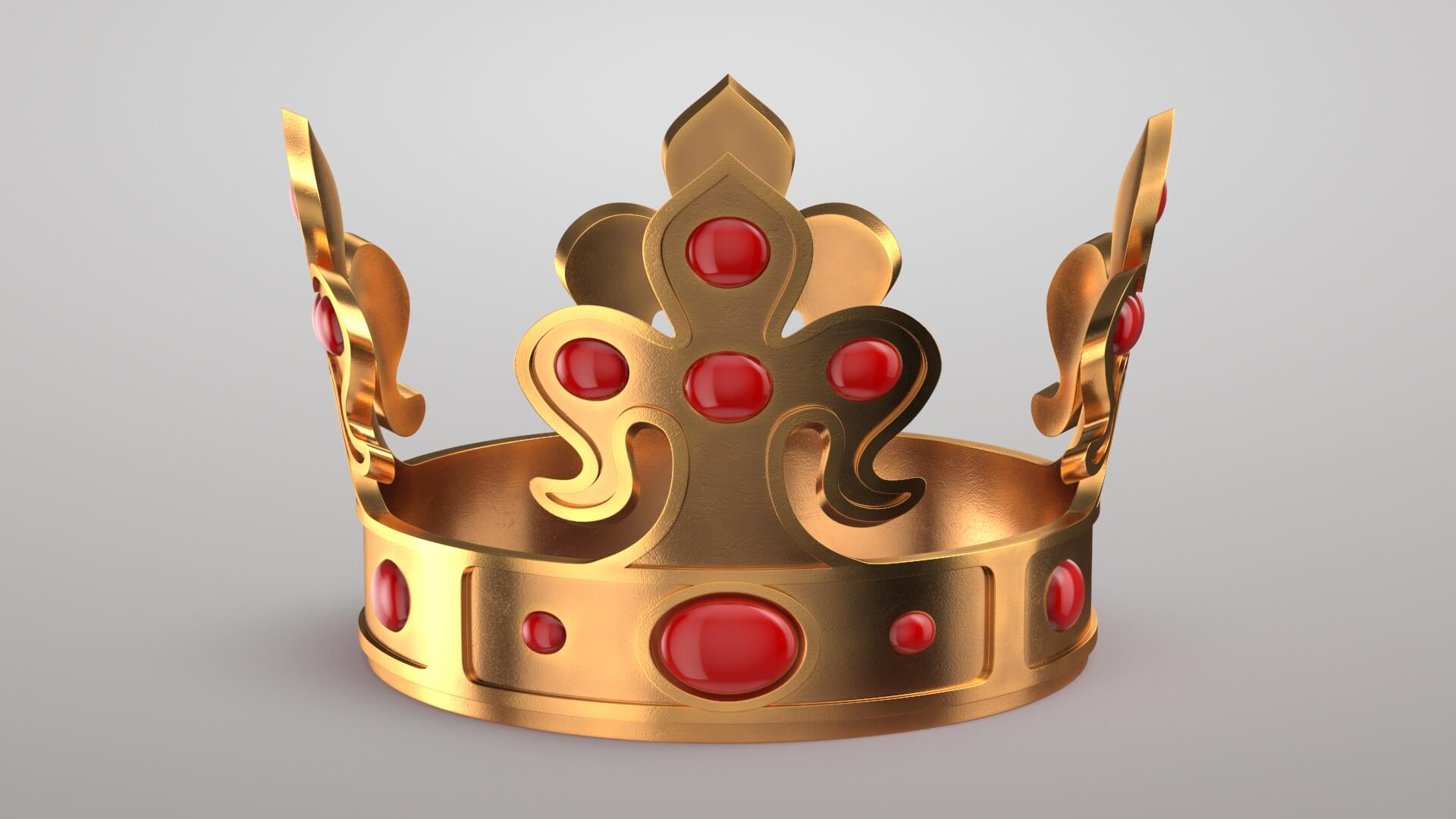 Crown 2V 3D Model