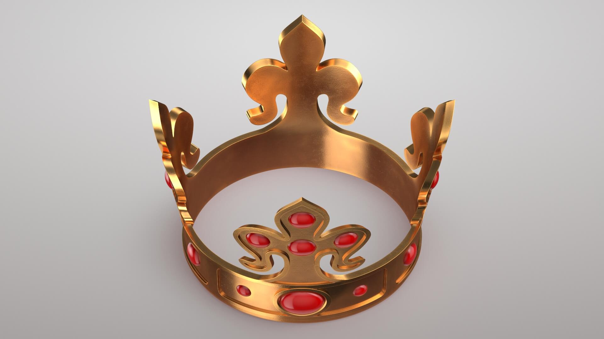 Crown 2V 3D Model