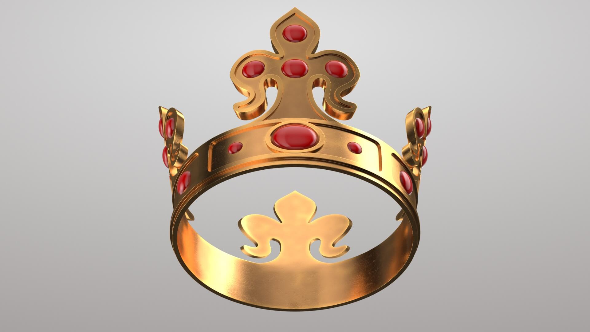 Crown 2V 3D Model