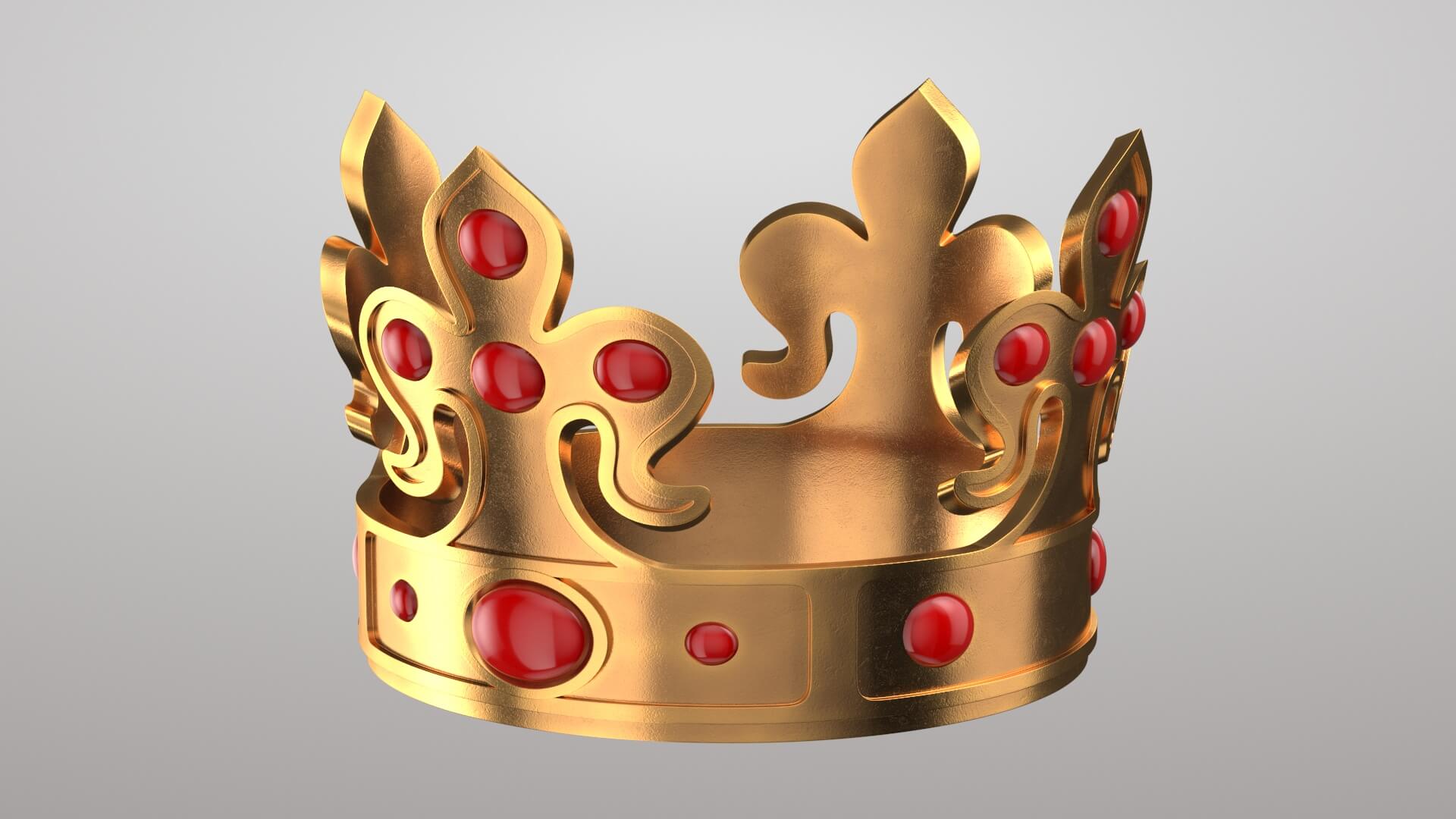 Crown 2V 3D Model