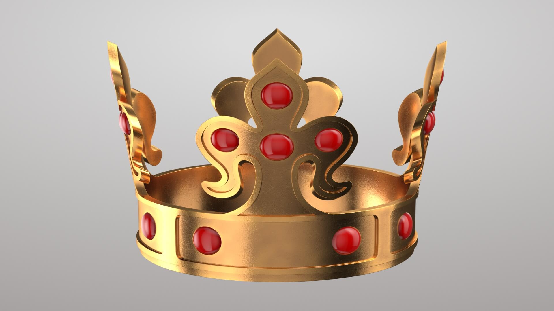 Crown 2V 3D Model
