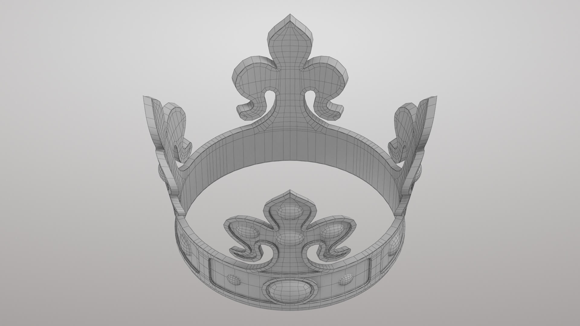 Crown 2V 3D Model