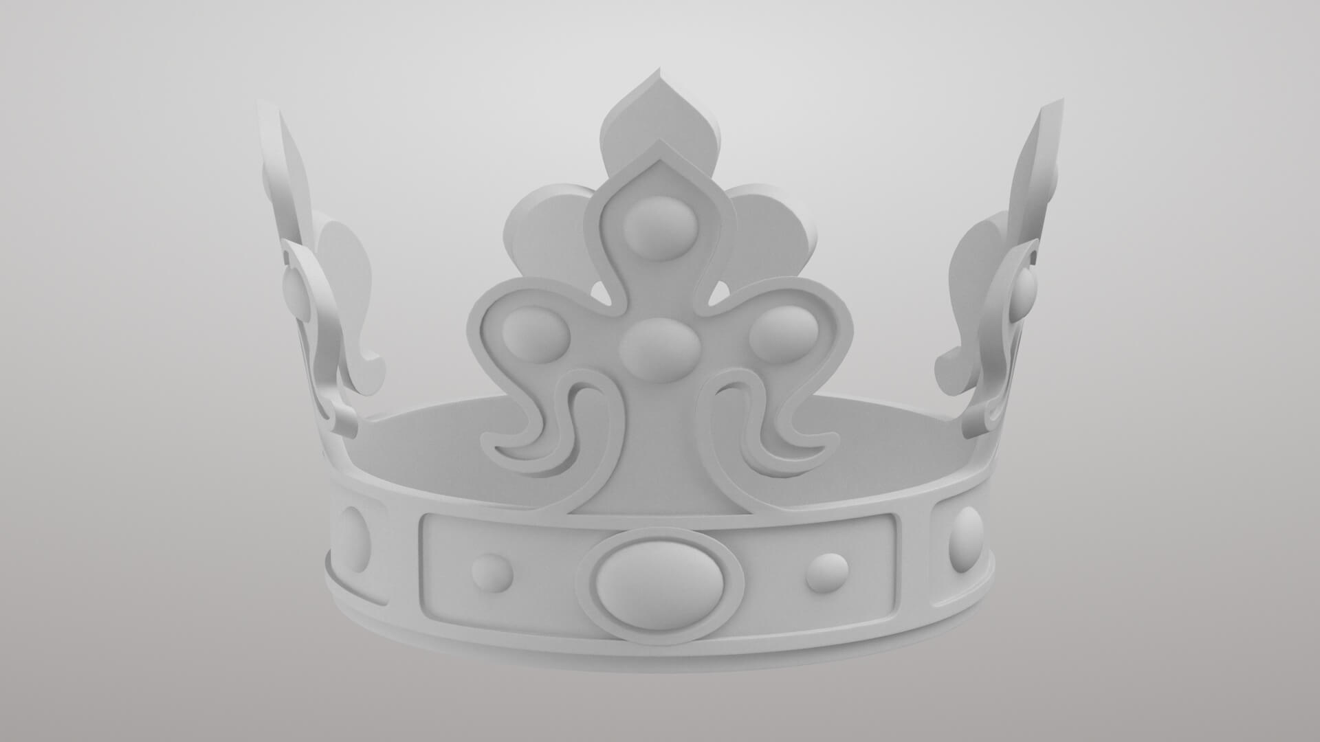 Crown 2V 3D Model