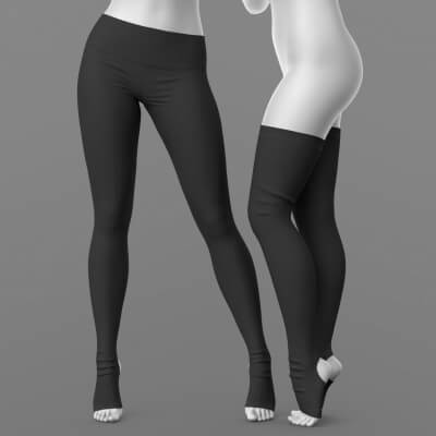 Dance Leggings and Stockings 02v G9