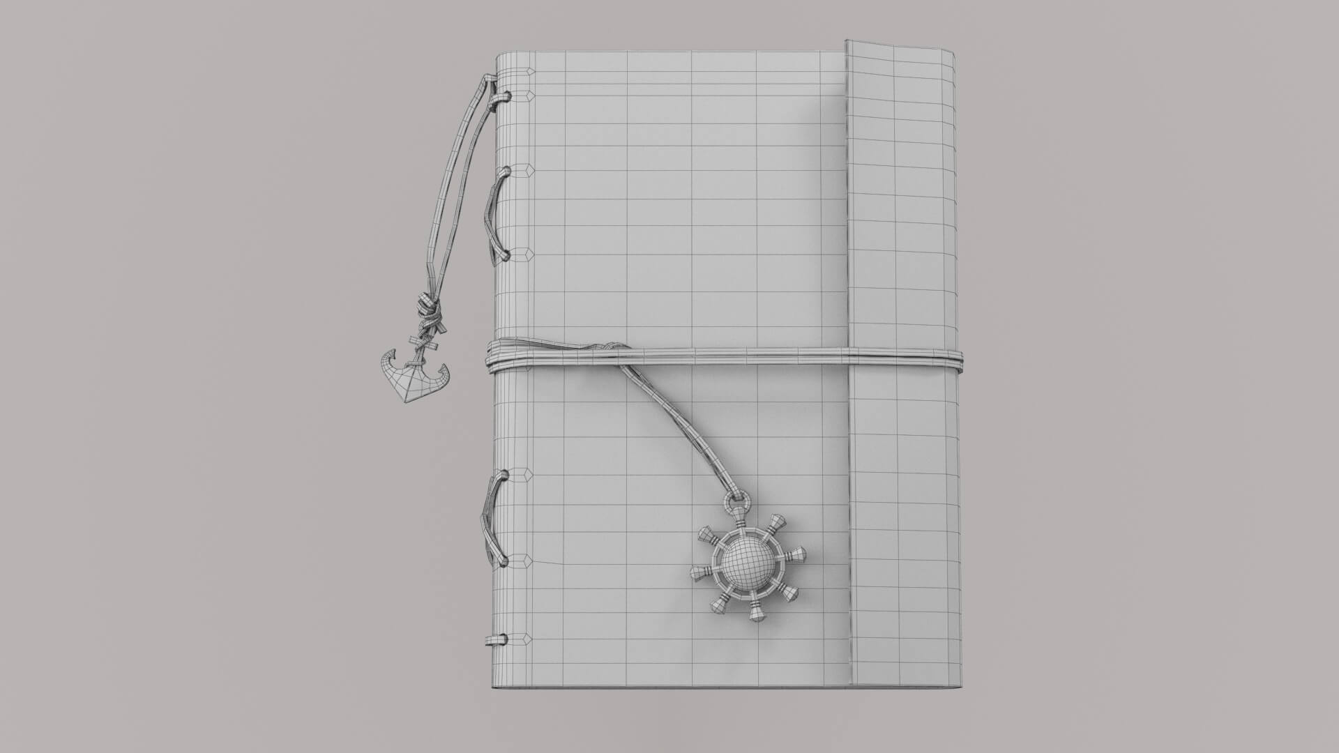Diary 3D Model