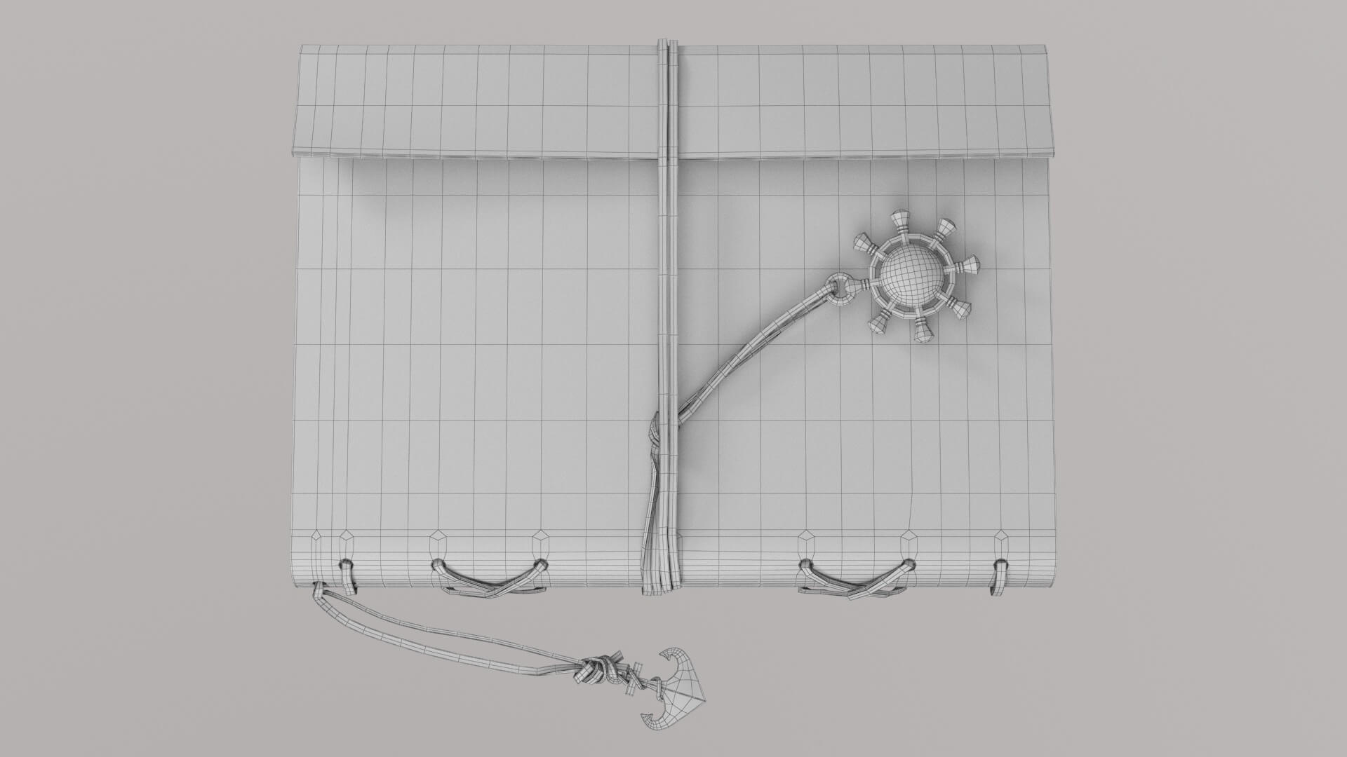 Diary 3D Model