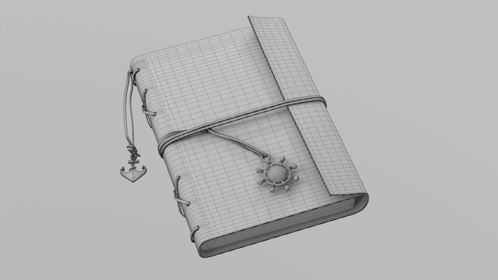 Diary 3D Model