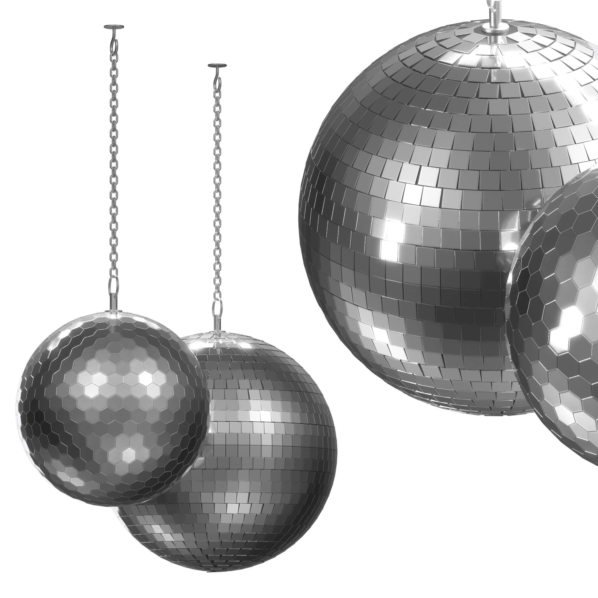 Discoball Set 2 in 1 Props Daz Daz Content