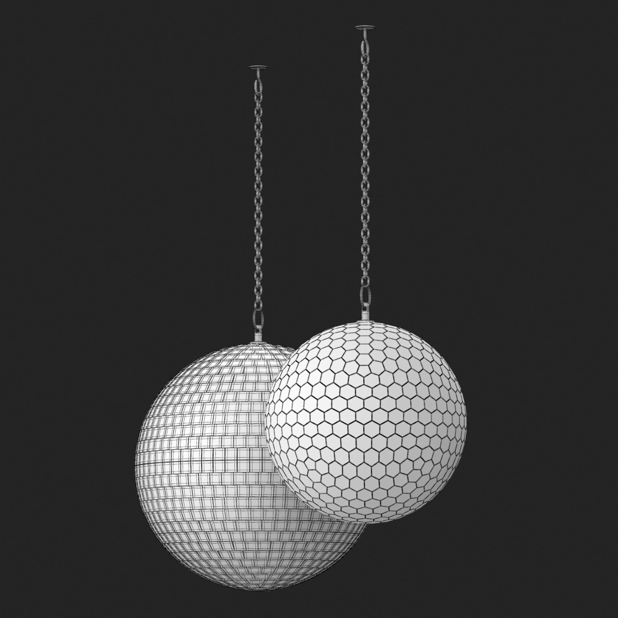 Discoball Set 2 in 1 Props Daz Daz Content