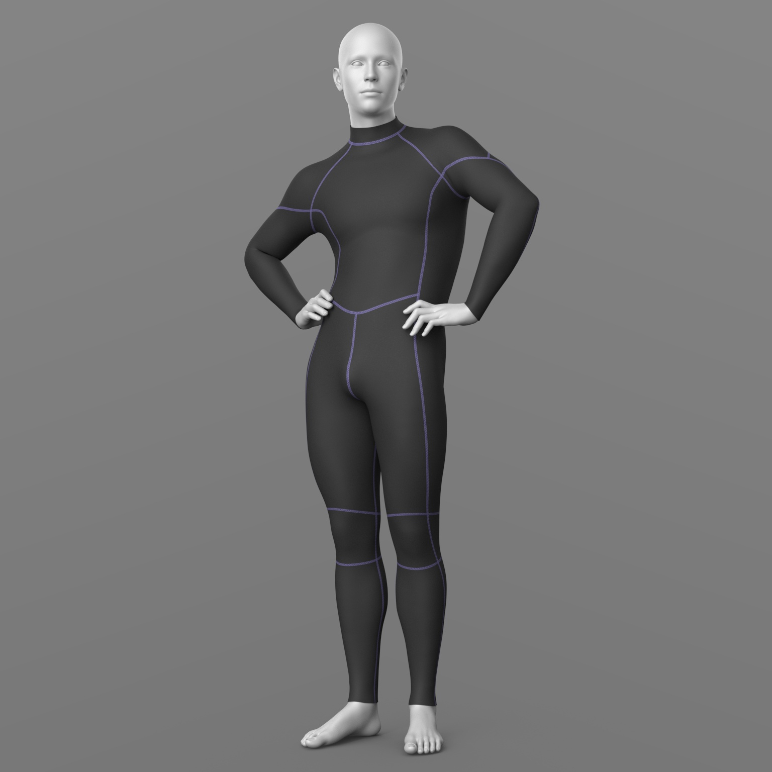 Diving Set and Wetsuit G9 Daz Content