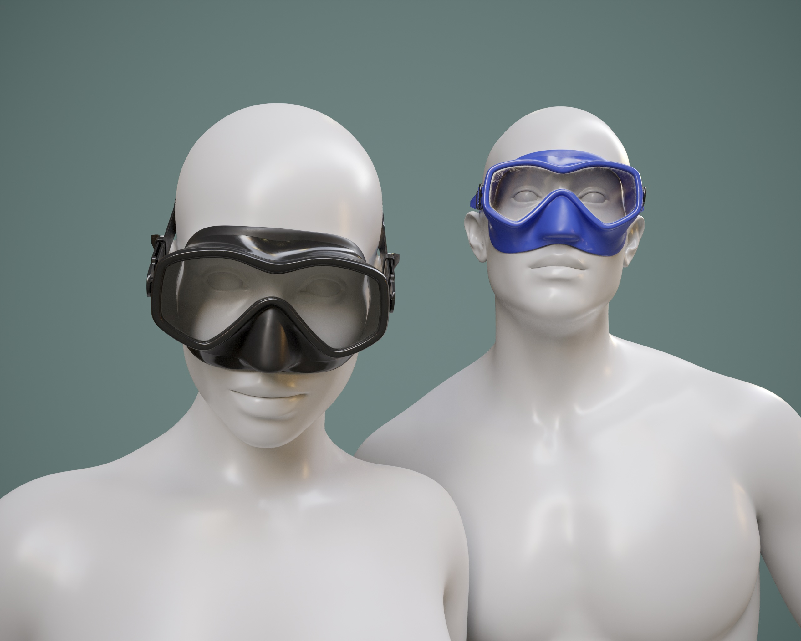Diving Set and Wetsuit G9 Daz Content