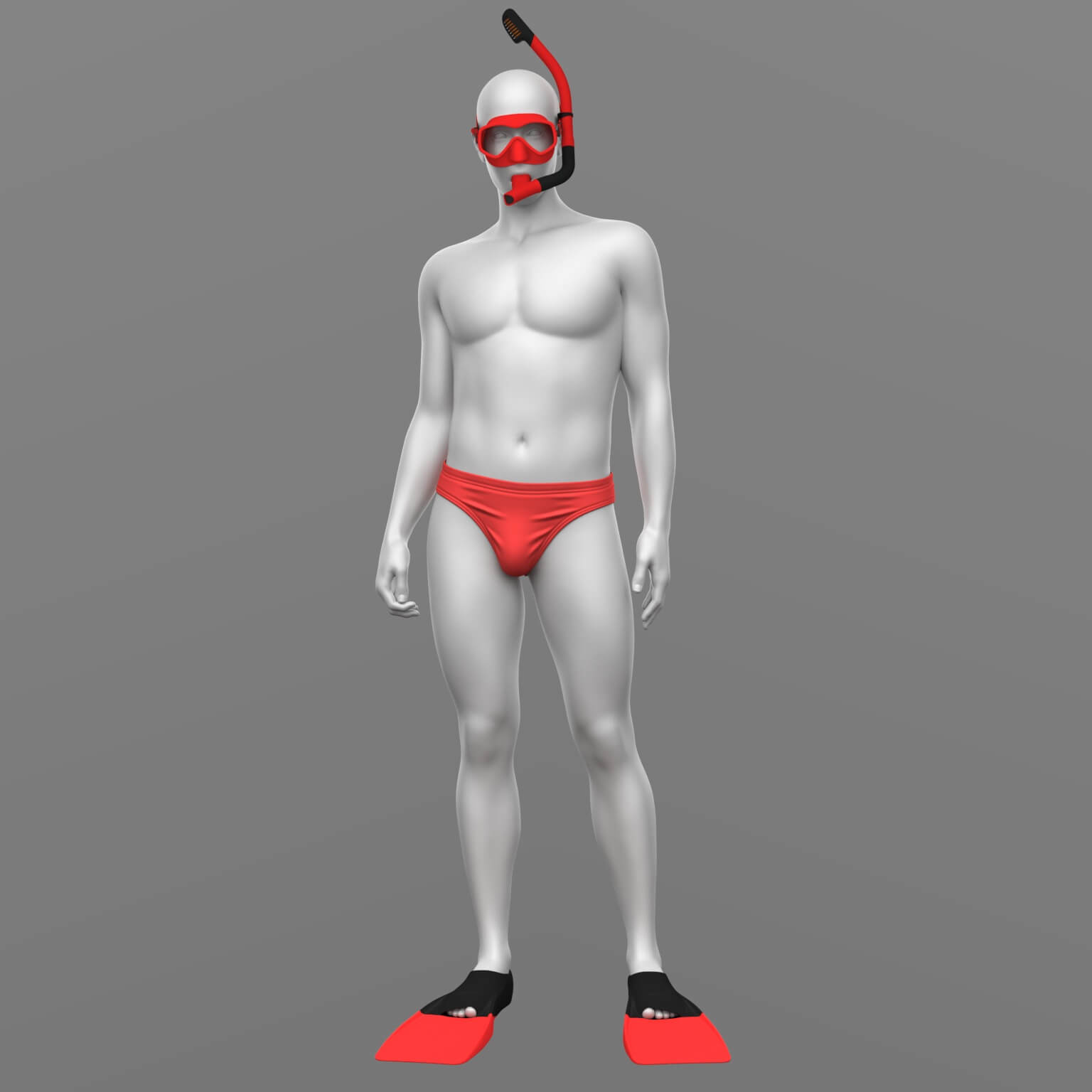 Diving Set for Genesis 9 Daz Content