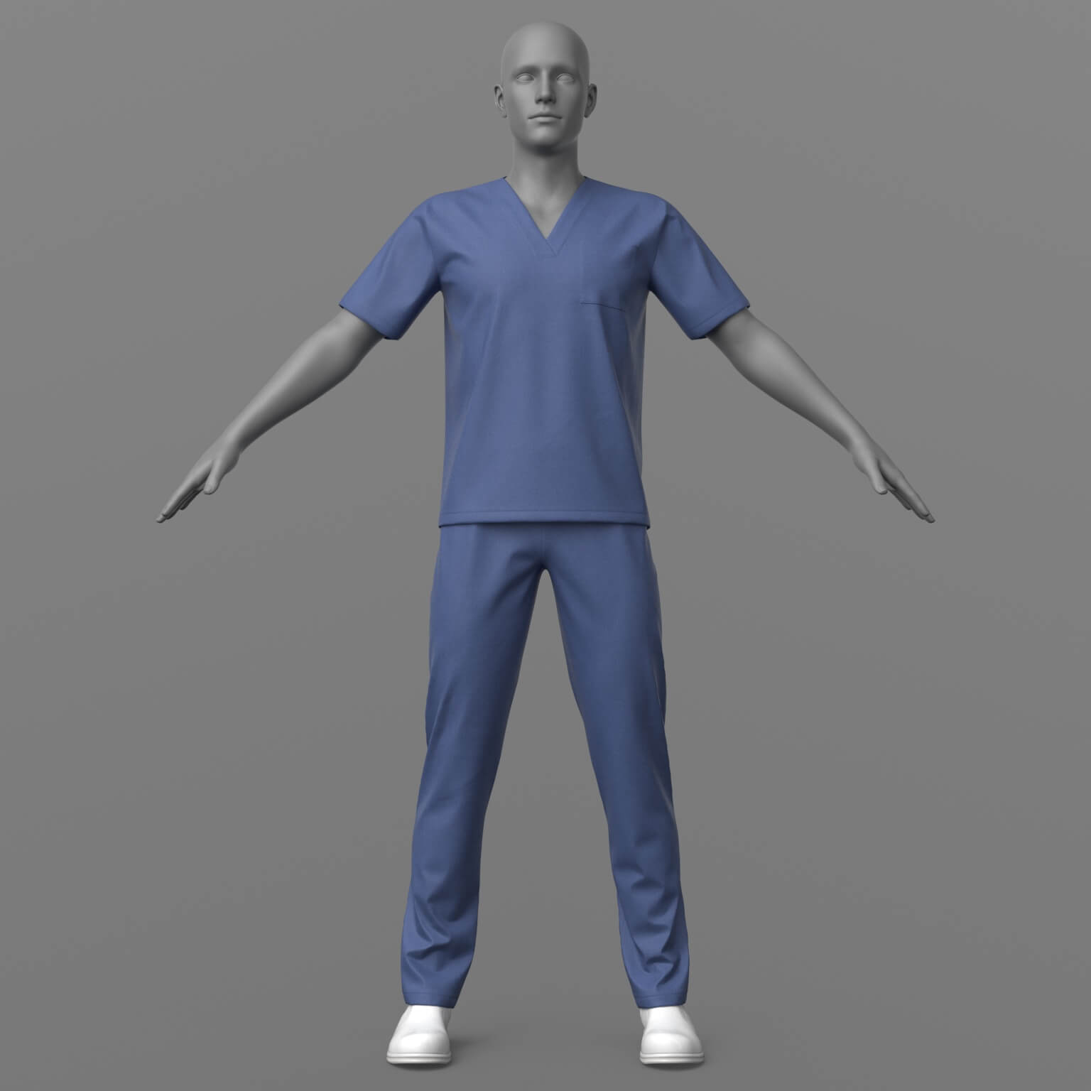 Doctor Clothes Mask Thermometer G8 Male Daz Content