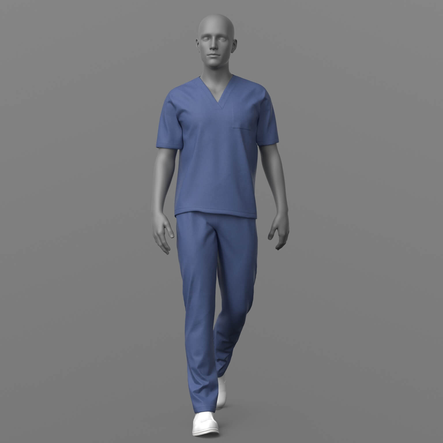 Doctor Clothes Mask Thermometer G8 Male Daz Content