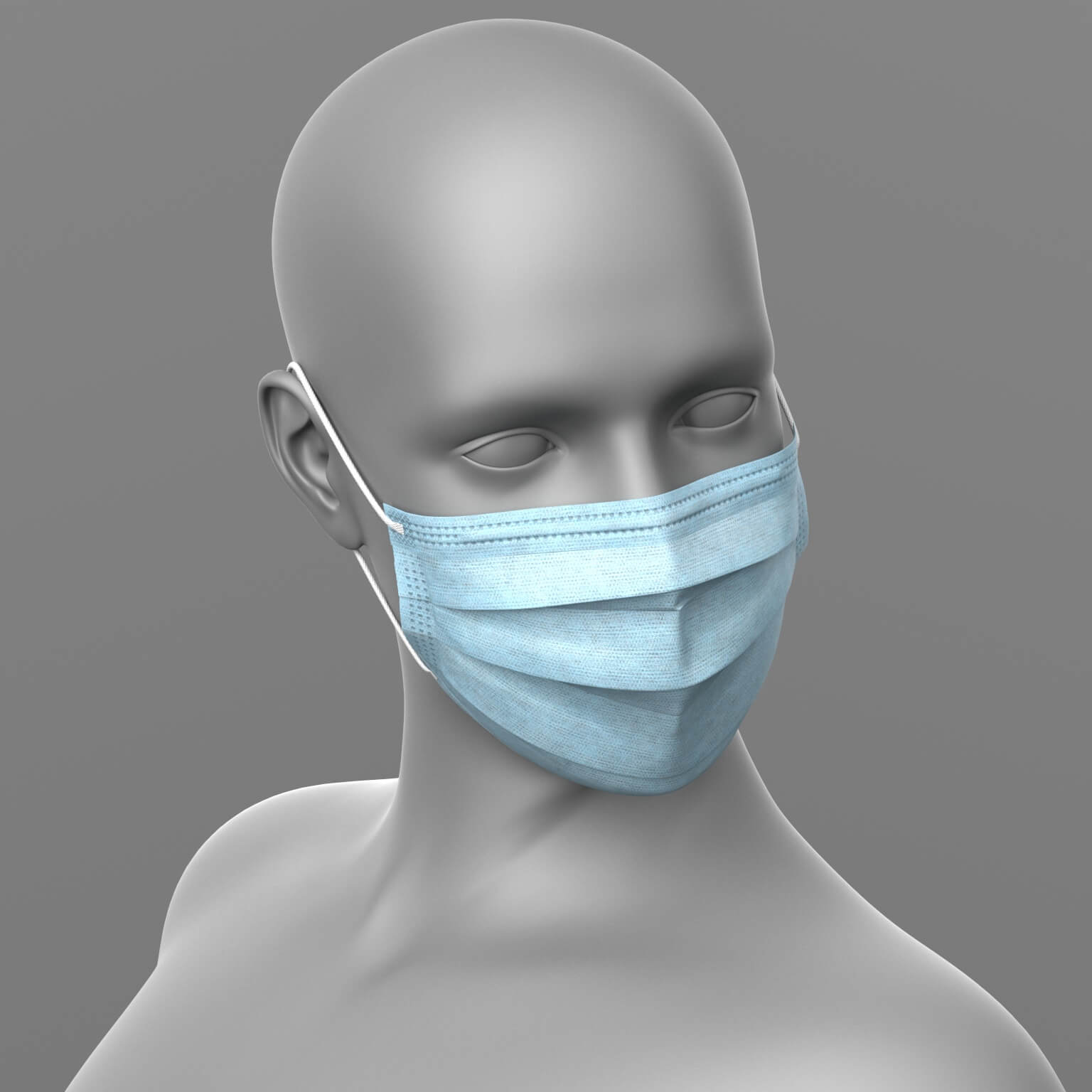 Doctor Clothes Mask Thermometer G8 Male Daz Content