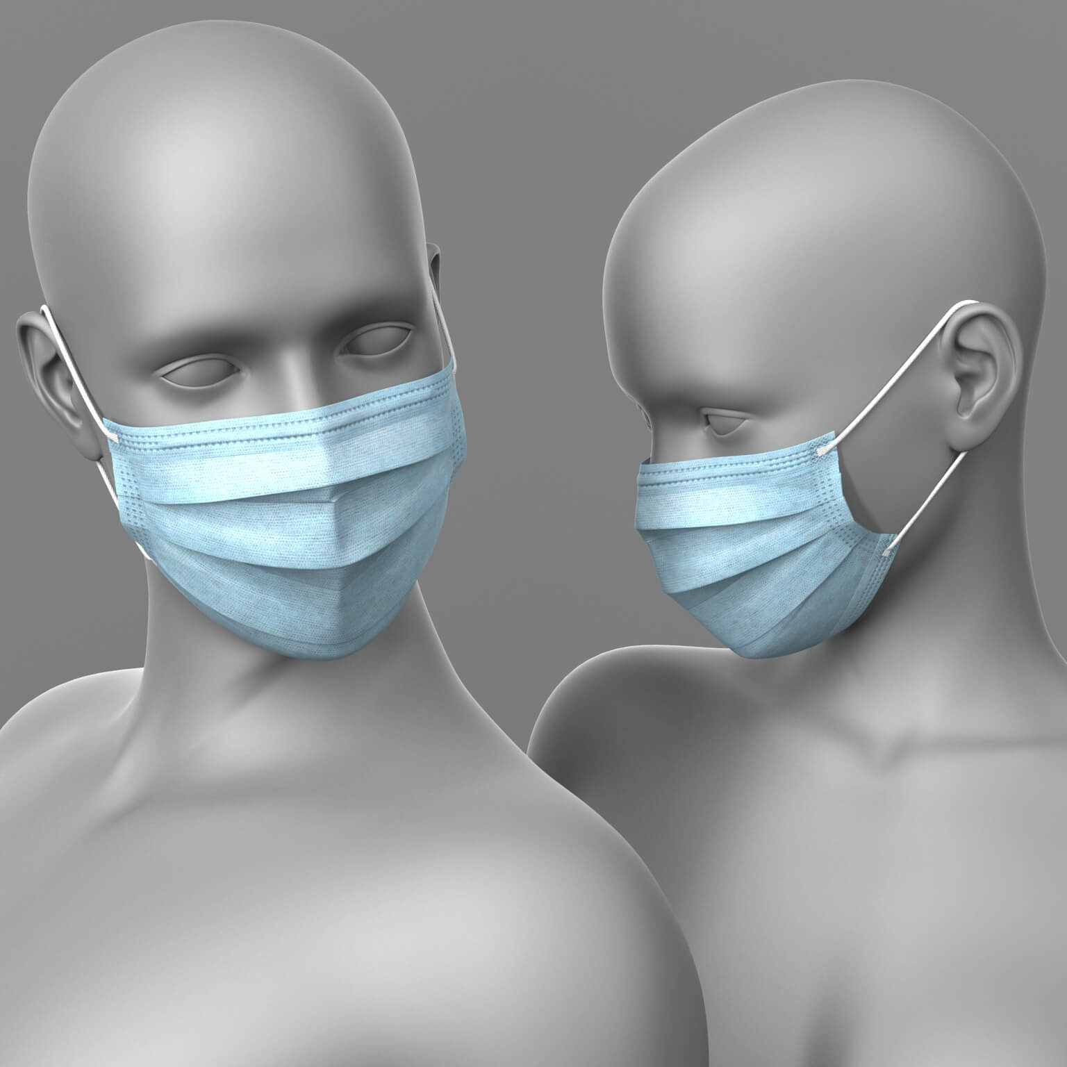 Doctor Clothes Mask Thermometer G8 Male Daz Content