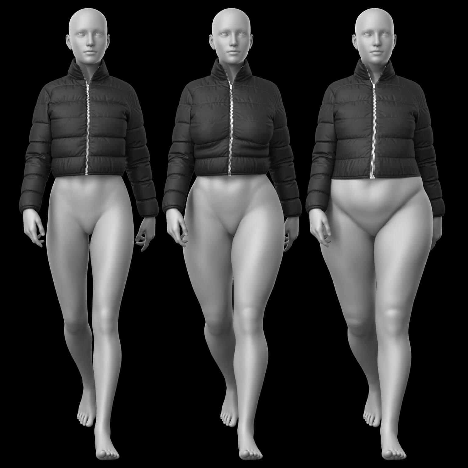 Down Jacket G8 Female Daz Content