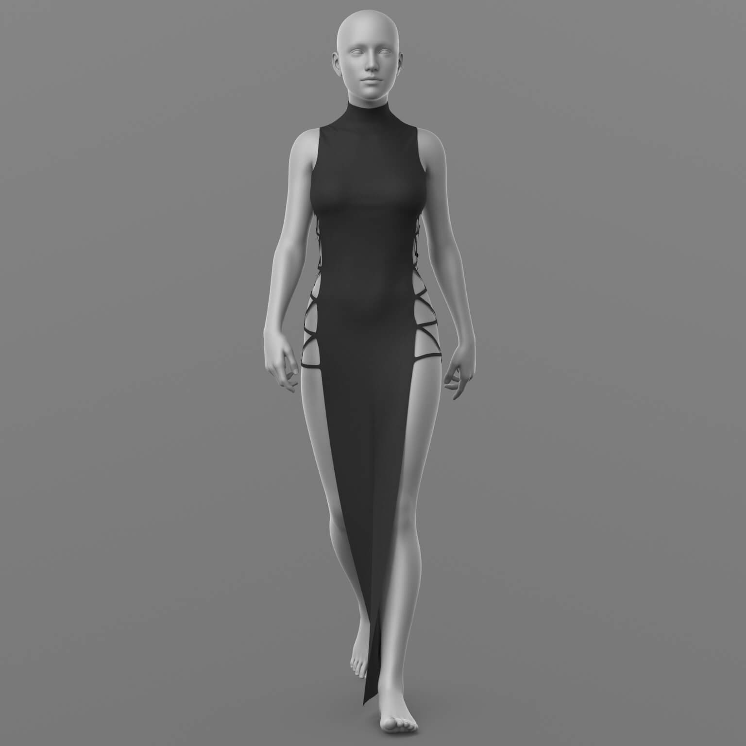 Dress Ribbons G8 Female Daz Content
