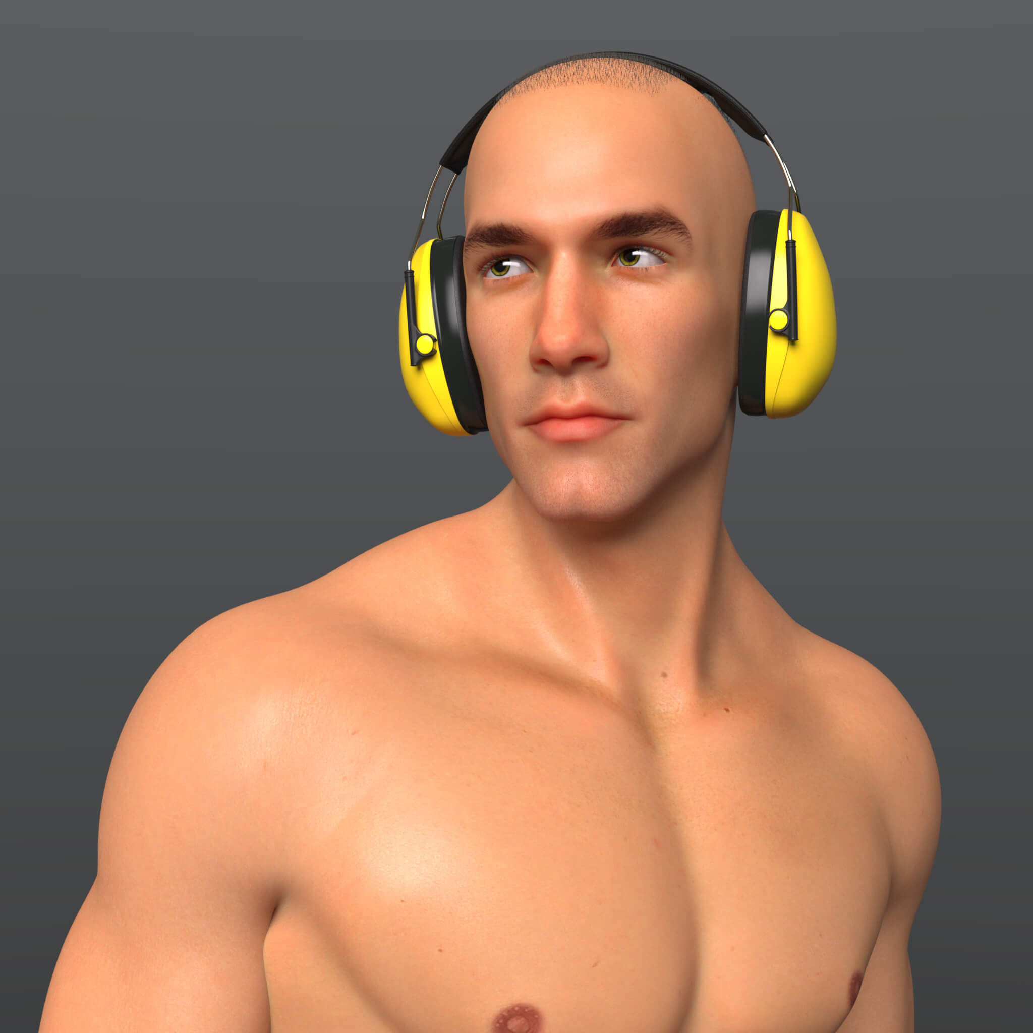 Ear Defenders G8 Male Daz Content