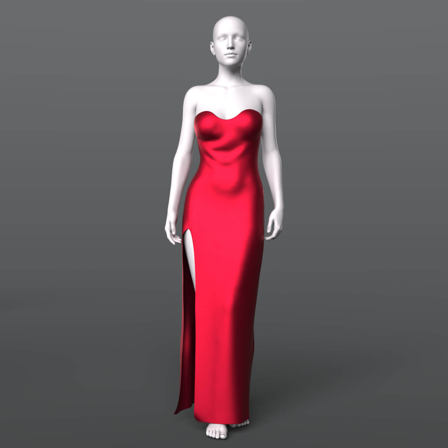 Evening Dress 01v G8F Daz Content