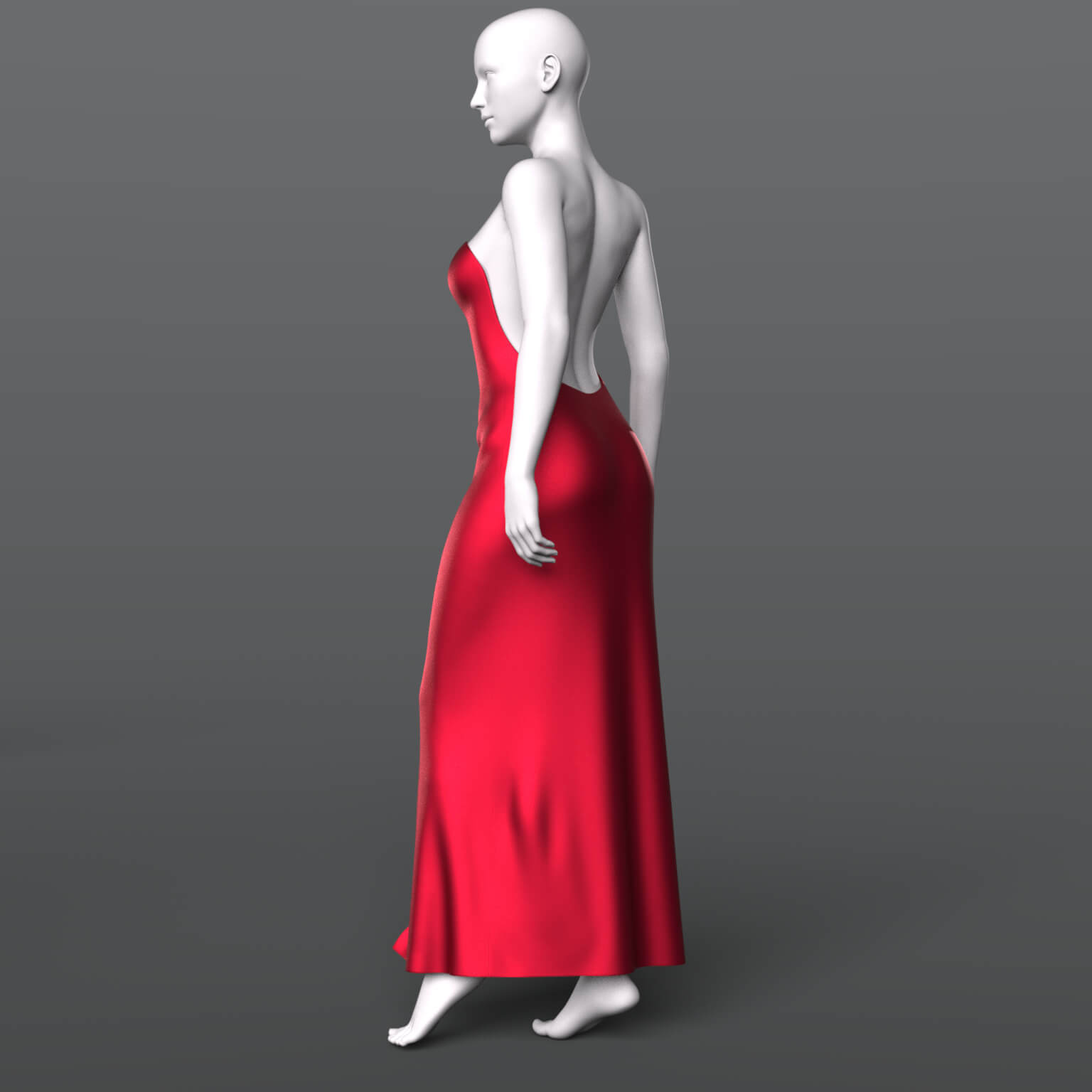 Evening Dress 01v and Gloves G8F Daz Content