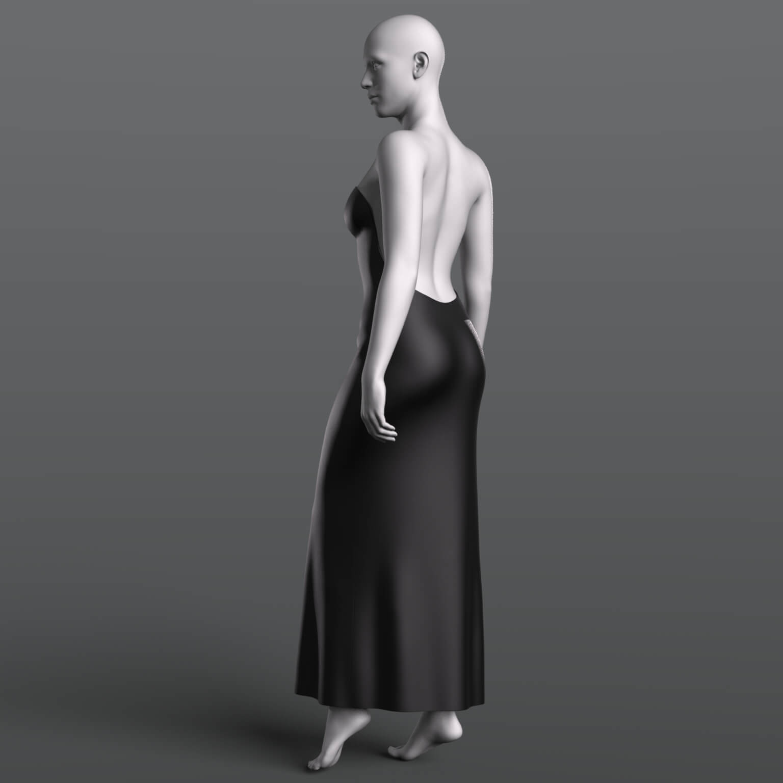 Evening Dress 01v and Gloves G9 Daz Content
