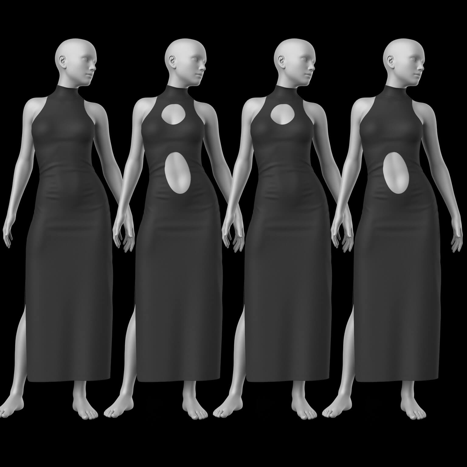 Evening Dress G8 Female Daz Content