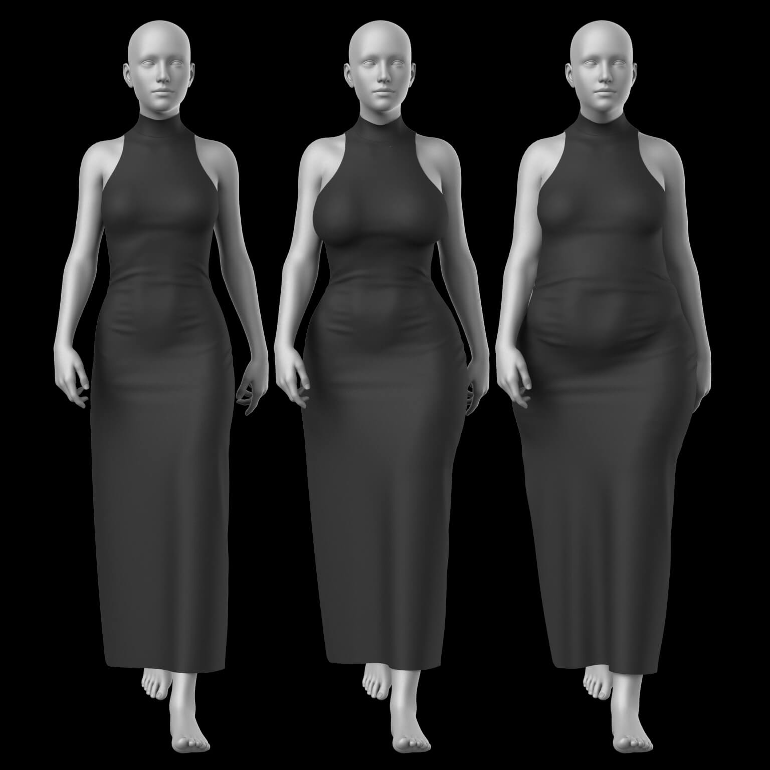 Evening Dress G8 Female Daz Content