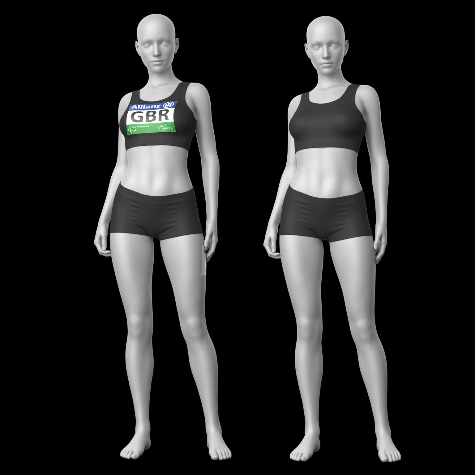 Female Athlete Set G8 Daz Content