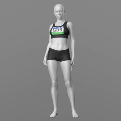 Female Athlete Set G8