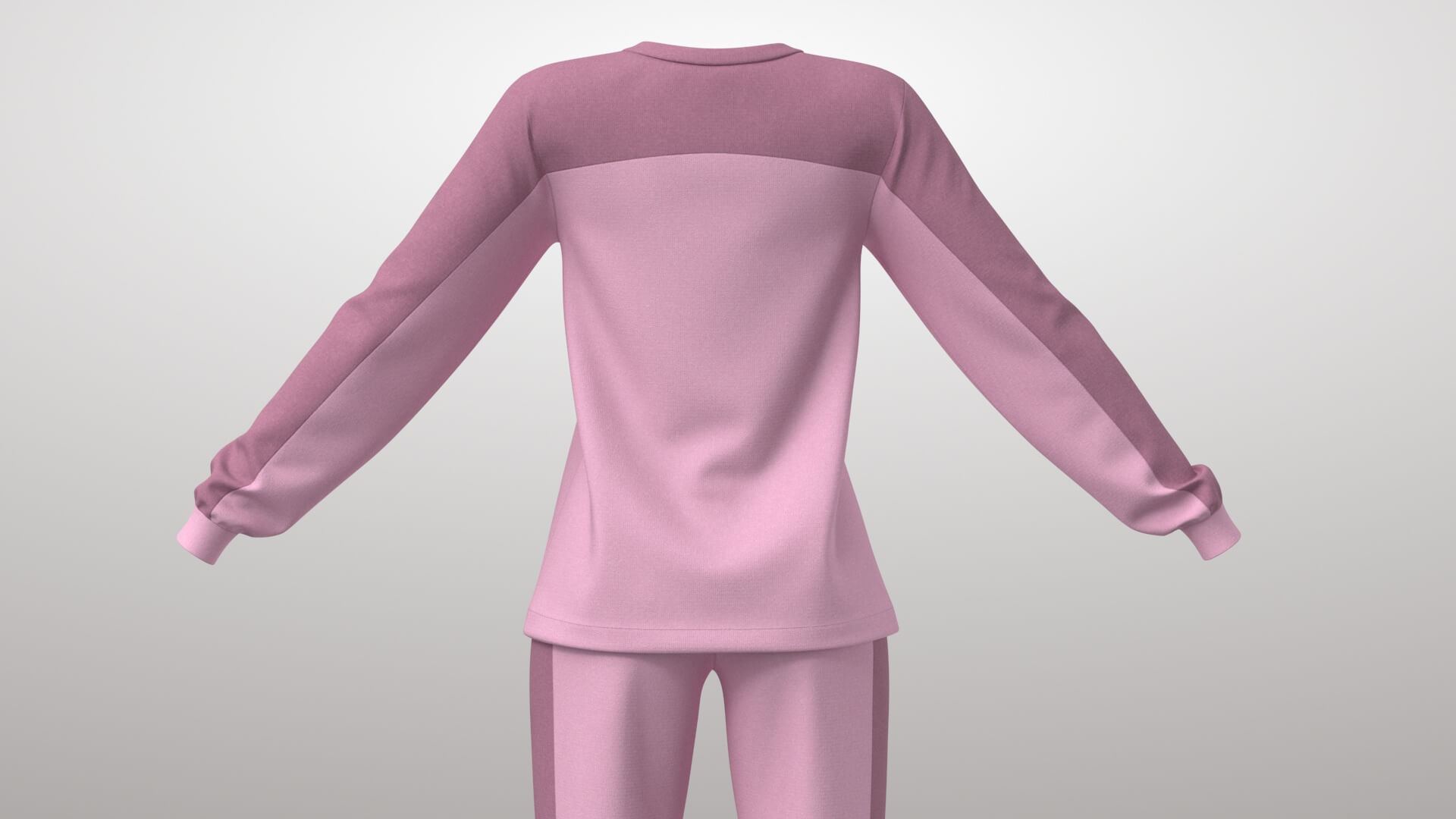 Female Sportswear 1v 3D Model