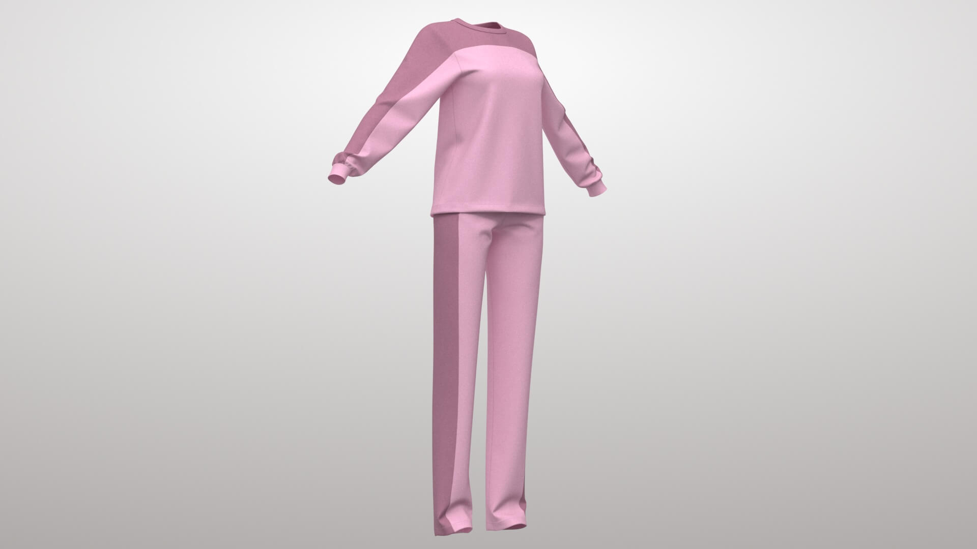 Female Sportswear 1v 3D Model