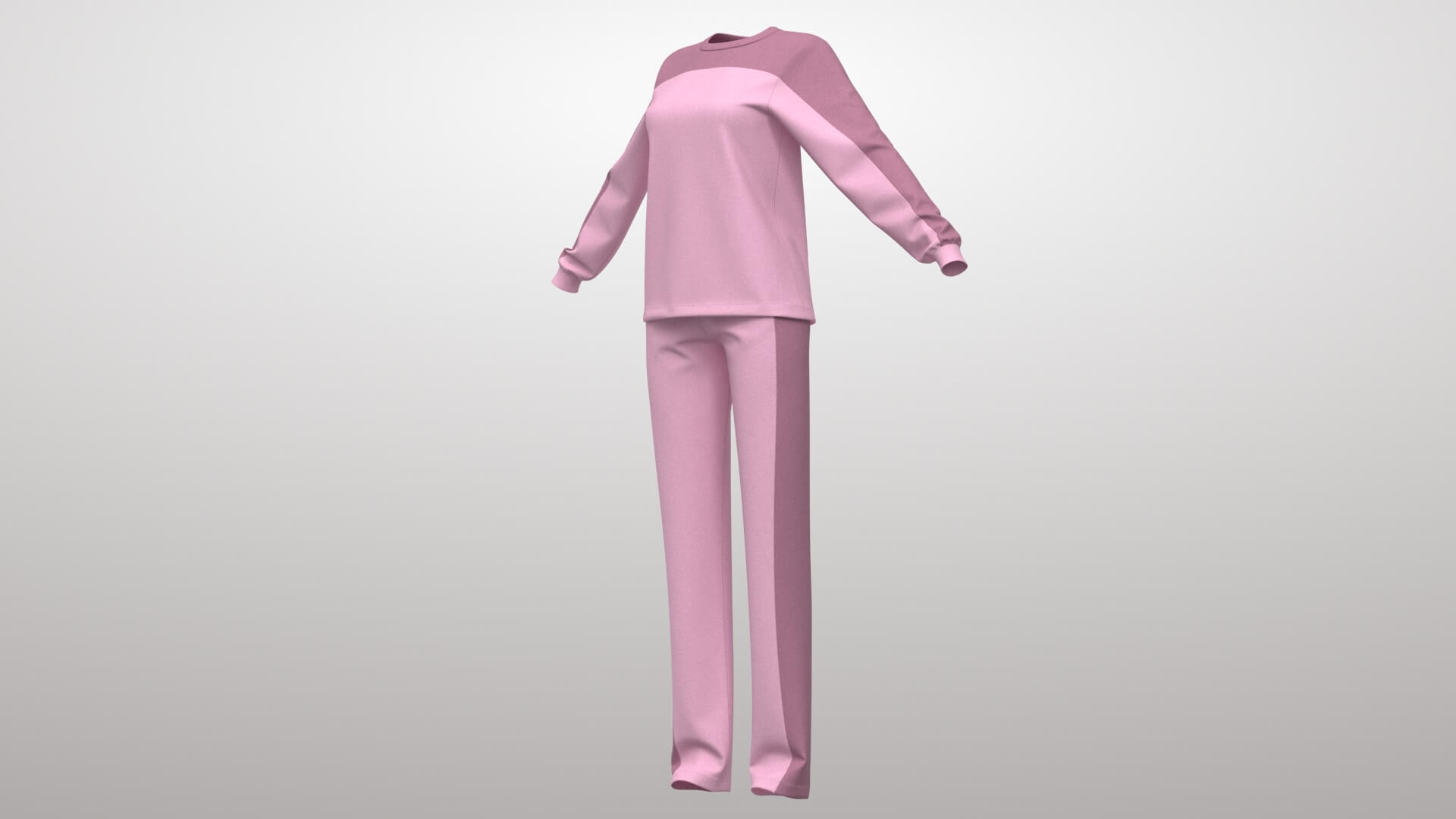 Female Sportswear 1v 3D Model