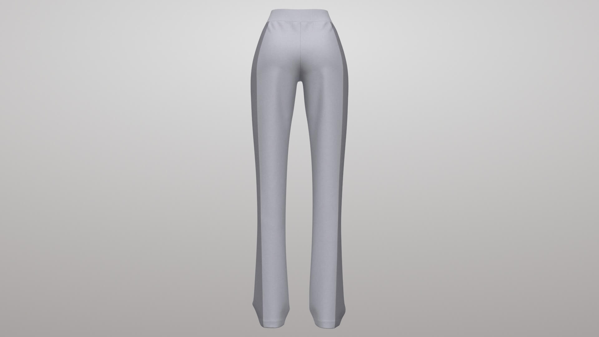 Female Sweatpants 2v 3D Model