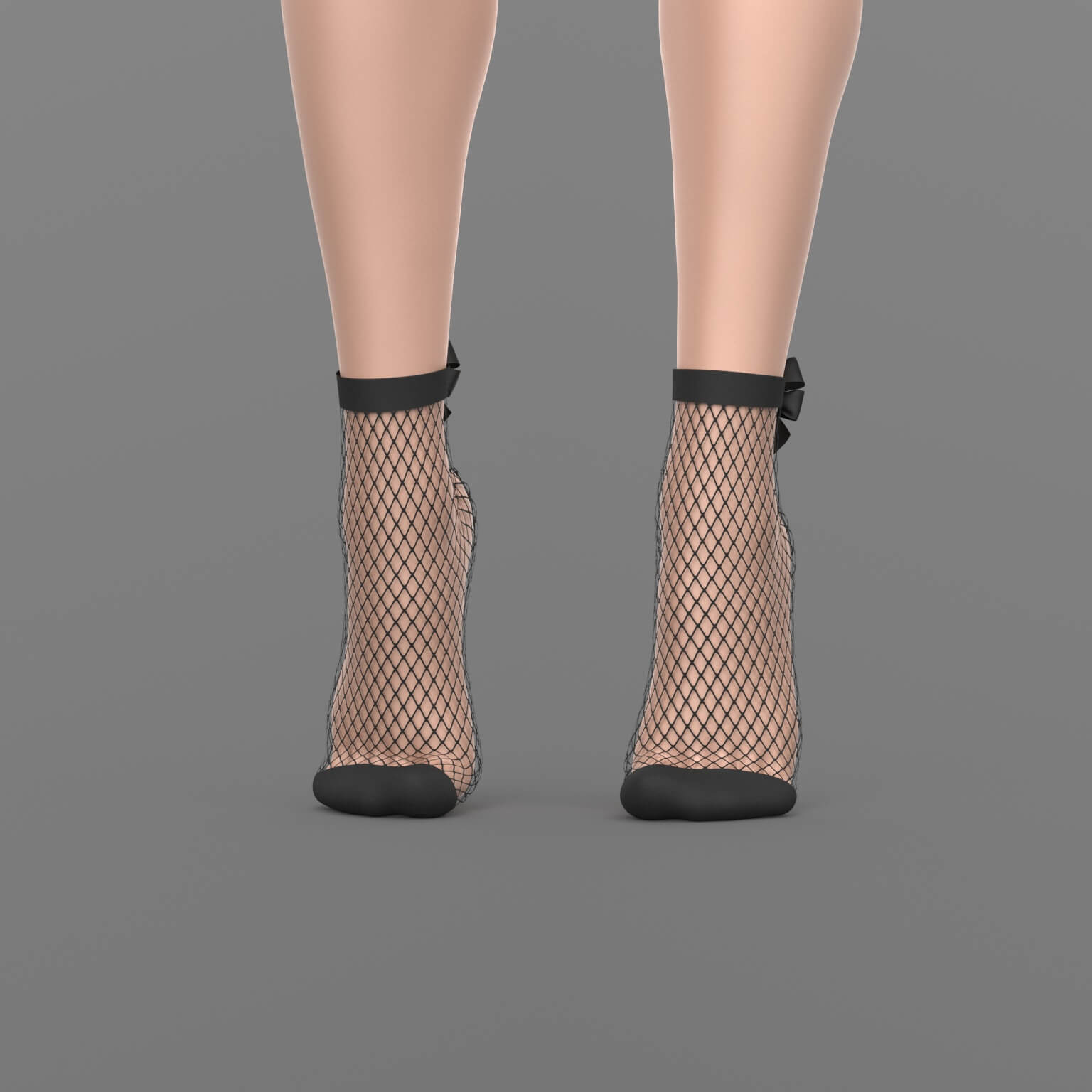 Fishnet Socks with Bow G8 Female Daz Content