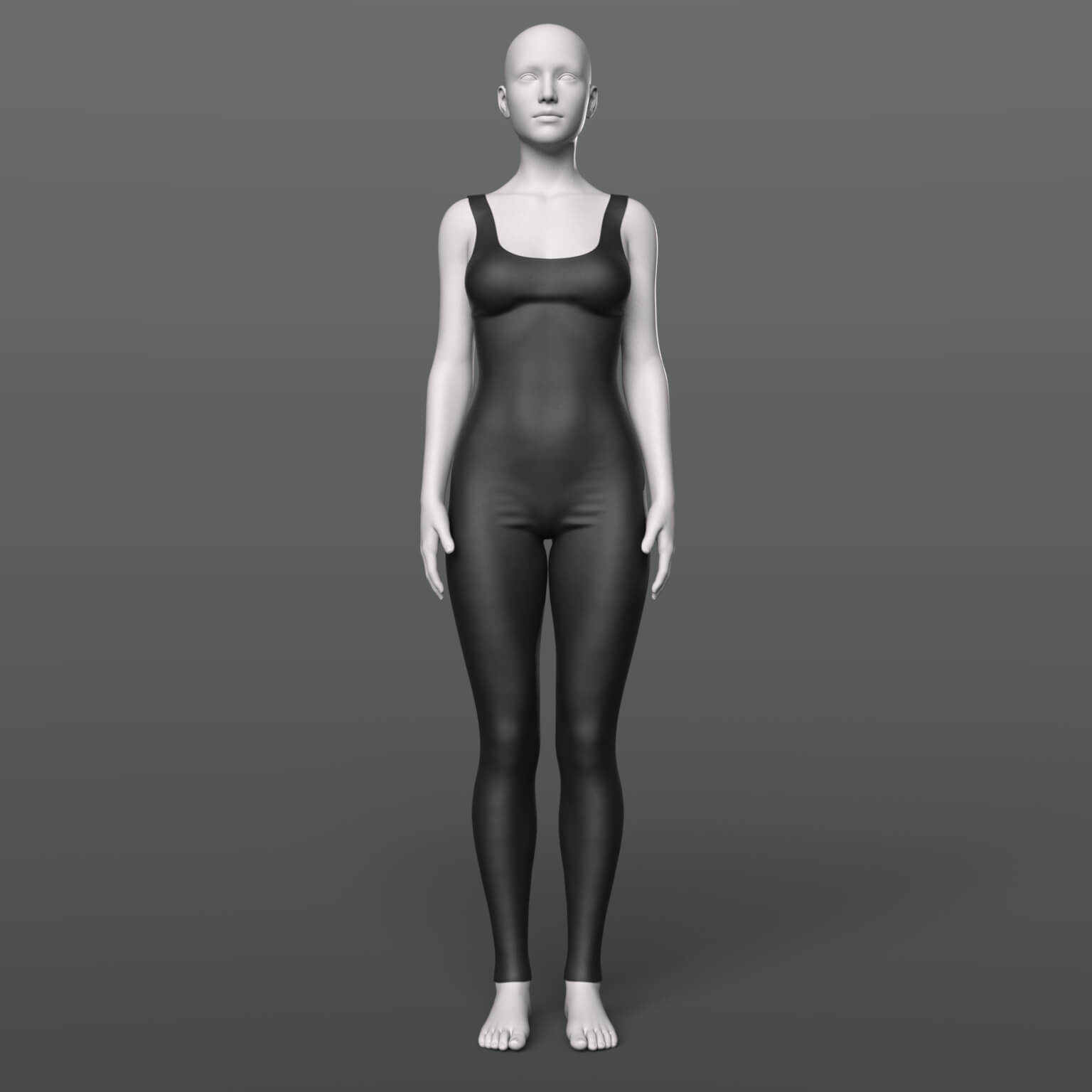 Fitness Jumpsuit 02v G8F Daz Content